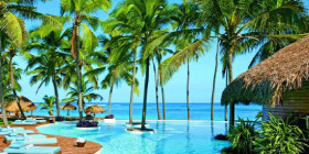All inclusive resort infinity pool