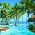 All inclusive resort infinity pool